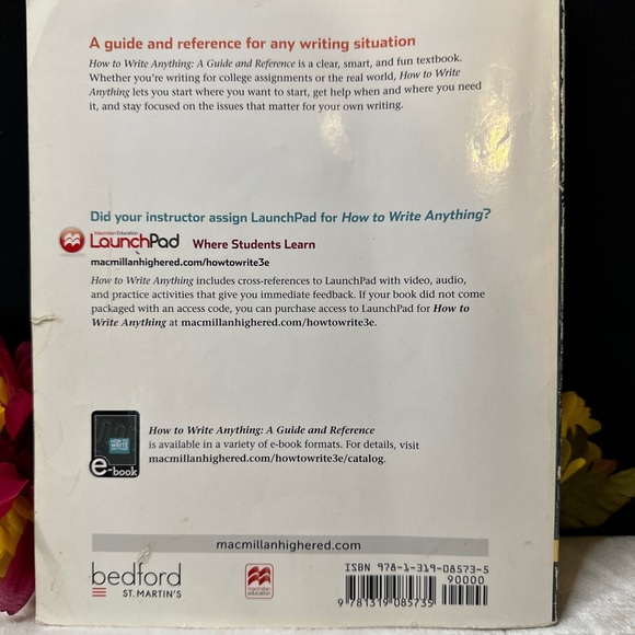 Used College Textbook How to Write Anything : A Guide and Reference - Picture 2 of 6